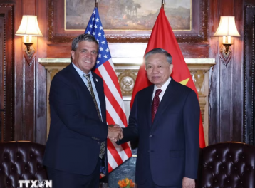 Tổng Bí thư, Chủ tịch nước Tô Lâm tiếp Quyền Giám đốc Cơ quan Thương mại và Phát triển Hoa Kỳ