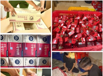Triệt phá đường dây sản xuất, buôn bán thuốc An Cung và mỹ phẩm nhập ngoại giả quy mô lớn