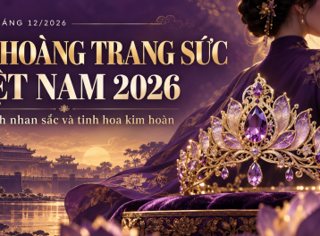 Nữ hoàng Trang sức Việt Nam 2026 công bố lịch chung kết mới tại Huế