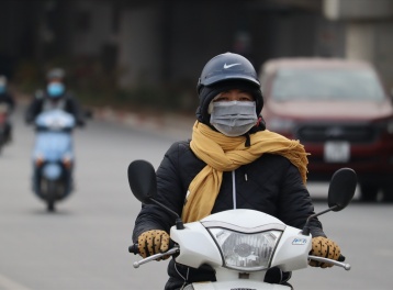 Tin gió mùa Đông Bắc: Miền Bắc mưa lớn, nhiệt độ giảm sâu xuống 14 độ C