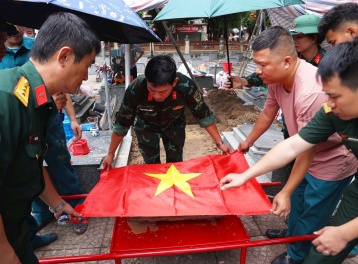 Hà Nội hoàn thành sớm lấy mẫu hài cốt liệt sĩ tại 230 nghĩa trang