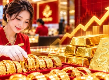 Giá vàng hôm nay 6/10: Vàng SJC đứng im ở ngưỡng cao