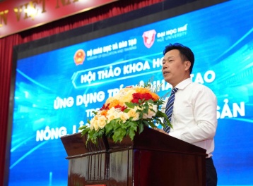Ứng dụng AI trong đào tạo khối ngành Nông, Lâm nghiệp và Thủy sản phải gắn với thực tiễn