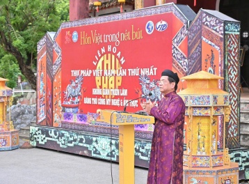 Hồn Việt trong nét bút: Lan tỏa giá trị văn hóa truyền thống từ Cố đô Huế