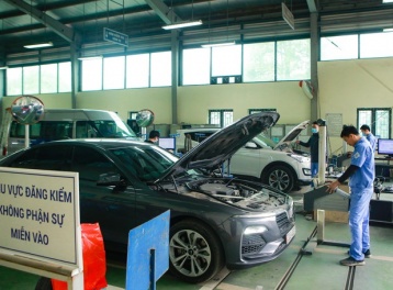 Biểu giá kiểm định ô tô tối đa lên tới 518.200 đồng