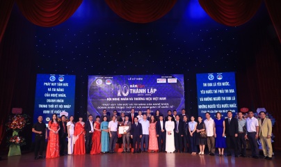 Kỉ niệm 10 năm thành lập Hội Nghệ nhân và Thương hiệu Việt Nam - Phát huy tâm đức và tài năng của nghệ nhân, doanh nhân trong thời kỳ hội nhập kinh tế quốc tế