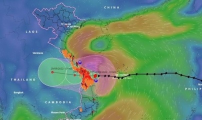 Dự báo thời tiết ngày 28/9: Bão số 4 đổ bộ, nhiều nơi ở miền Trung mưa lớn