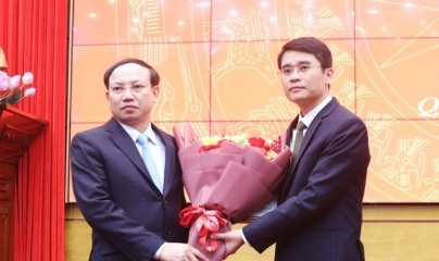 Ông Phạm Văn Thành được điều động làm Phó trưởng Ban Tổ chức Tỉnh ủy Quảng Ninh