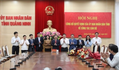 Tỉnh Quảng Ninh bổ nhiệm, điều động 4 cán bộ chủ chốt