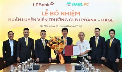 Ông Vũ Tiến Thành trở thành tân HLV trưởng CLB Bóng đá LPBank Hoàng Anh Gia Lai