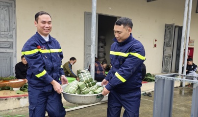 Hà Nội: Chuyện ăn Tết ở Đội Cảnh sát PCCC và CNCH Công an huyện Thường Tín