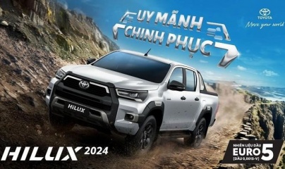 Toyota Hilux phiên bản mới ra mắt tại Việt Nam