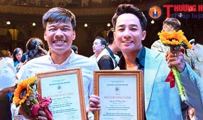Trung Ruồi, Duy Nam giành giải vàng tại liên hoan nghệ thuật sân khấu thiếu niên, nhi đồng lần thứ nhất
