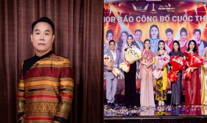 NTK Việt Hùng đồng hành cùng cuộc thi Hoa hậu Hoà bình Doanh nhân Việt Nam 2024