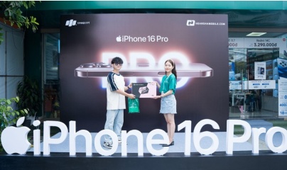 Hoàng Hà Mobile tưng bừng mở bán iPhone 16 trên toàn quốc