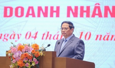 Thủ tướng đề nghị các doanh nghiệp, doanh nhân thực hiện 5 tiên phong