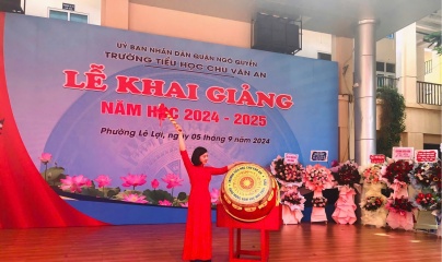 Trường Tiểu học Chu Văn An: Vững vàng, tự tin bước vào năm học mới