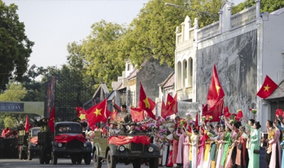 Xúc động, tự hào trong Ngày hội Văn hóa vì Hòa bình kỷ niệm 70 năm Giải Phóng Thủ Đô