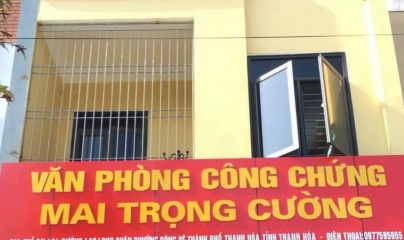 Trưởng Văn phòng Công chứng Mai Trọng Cường bị khởi tố