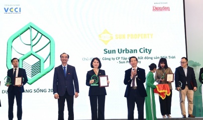 Dự án Sun Group tại Hà Nam nhận cú đúp danh hiệu Dự án đáng sống 2024