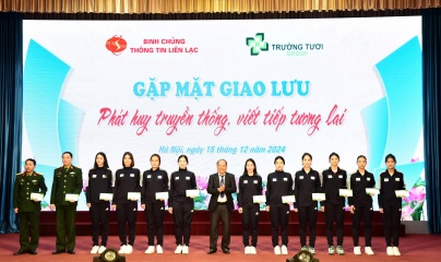 Binh chủng Thông tin liên lạc và Tập đoàn Trường Tươi - Bình Phước ký kết hợp tác hỗ trợ đào tạo vận động viên bóng chuyền nữ  