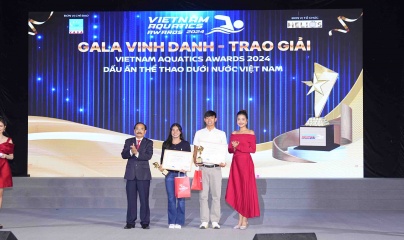 Hành trình vẻ vang của Thể thao dưới nước Việt Nam tại  “Gala Vietnam Aquatics Awards 2024”