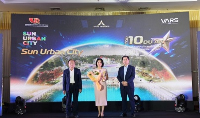 Sun Urban City Hà Nam tiếp tục lọt Top 10 Dự án nổi bật và hấp dẫn nhất thị trường BĐS Việt Nam 2024