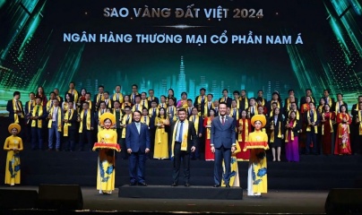 Trước thềm năm mới 2025, Nam A Bank nhận nhiều giải thưởng uy tín