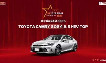 Vượt Volvo, Toyota Camry 2.5 HEV TOP dành danh hiệu 'Xe của năm 2025'