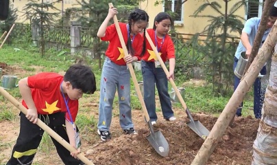 Khu di tích Đền Hùng đón 'làn gió xanh' từ dự án trồng 1 triệu cây xanh