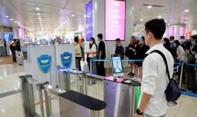 Sân bay Nội Bài sẽ làm thủ tục bay bằng sinh trắc học, VNeID
