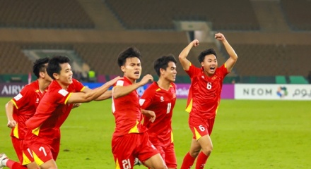 Đội tuyển U23 Việt Nam sẽ đối đầu U23 Trung Quốc tại bán kết