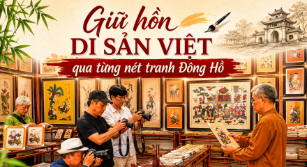 Nghệ nhân Ưu tú Nguyễn Đăng Chế - Người “đánh thức” sức sống mới cho tranh Đông Hồ