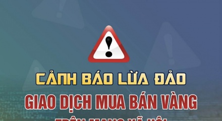 Công an tỉnh Ninh Bình cảnh báo chiêu trò lừa đảo mua bán vàng giá rẻ qua mạng