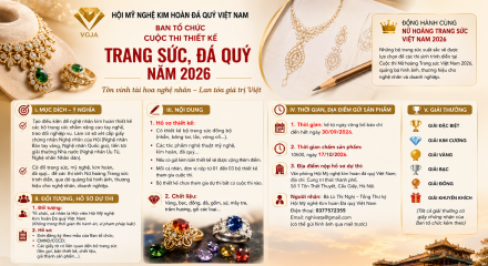 Phát động Cuộc thi Thiết kế trang sức, đá quý năm 2026
