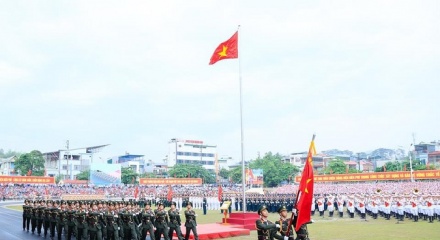 Hùng tráng lễ diễu binh, diễu hành kỷ niệm 70 năm chiến thắng Điện Biên Phủ