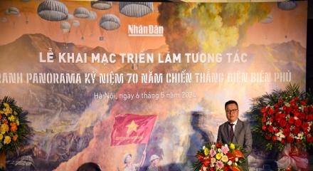 Triển lãm tương tác tranh panorama kỷ niệm 70 năm chiến thắng Điện Biên Phủ