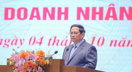 Thủ tướng đề nghị các doanh nghiệp, doanh nhân thực hiện 5 tiên phong