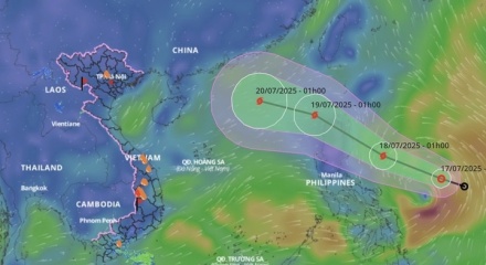 Bộ Công Thương ban hành công điện ứng phó áp thấp nhiệt đới vào Biển Đông