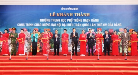 Quảng Ninh: Khởi công và khánh thành 31 dự án trọng điểm chào mừng Đại hội XIV của Đảng