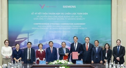 Siemens Mobility - “Gã khổng lồ” vừa ký thỏa thuận hợp tác chiến lược với VinSpeed “khủng” cỡ nào?
