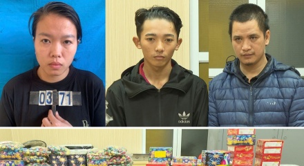 Lập hội nhóm kín buôn bán pháo trái phép trên mạng, 3 đối tượng bị bắt