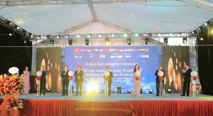 Khai mạc Hội chợ Triển lãm Quốc tế ASEAN++ Vàng - Bạc - Đá quý và Cổ vật Việt Nam 2025 