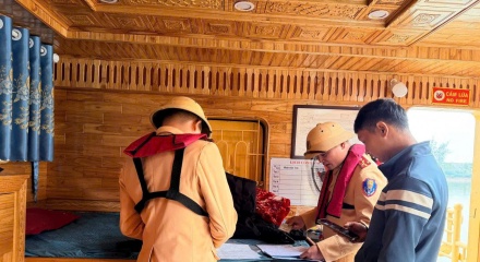 Bắc Ninh: Tăng cường công tác đảm bảo TTATGT trên các tuyến sông dịp Tết Dương lịch 2026