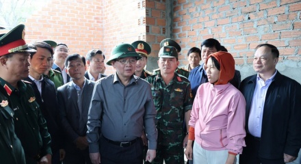 Phó Thủ tướng Hồ Quốc Dũng kiểm tra, đôn đốc tiến độ triển khai 'Chiến dịch Quang Trung'