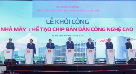 Việt Nam khởi công nhà máy chip bán dẫn đầu tiên, bước tiến làm chủ công nghệ lõi 