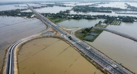 Chính thức thông xe cao tốc Hậu Giang - Cà Mau 