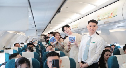 'Chuyến bay hạnh phúc' - Hành trình cảm xúc thăng hoa trên bầu trời Việt Nam