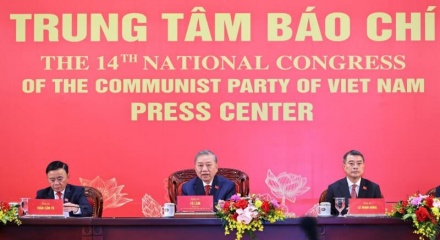 Tổng Bí thư Tô Lâm chủ trì họp báo quốc tế sau phiên bế mạc Đại hội XIV của Đảng