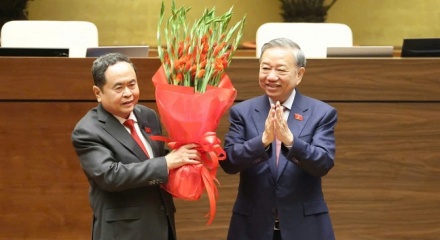 Ông Trần Thanh Mẫn tái đắc cử Chủ tịch Quốc hội khóa XVI
